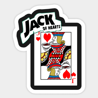 Jack of hearts Sticker